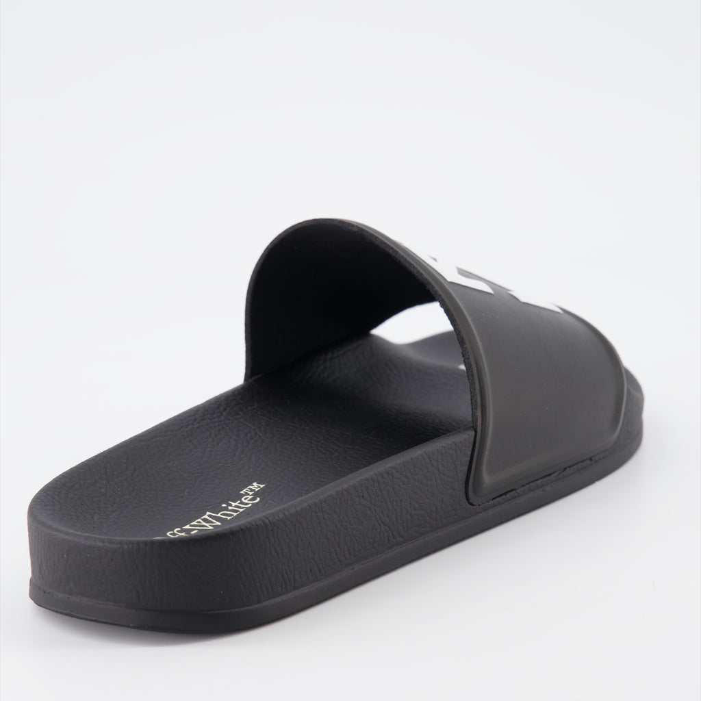 Sapatos abertos Claquettes Arrow Off-White Preto Homme