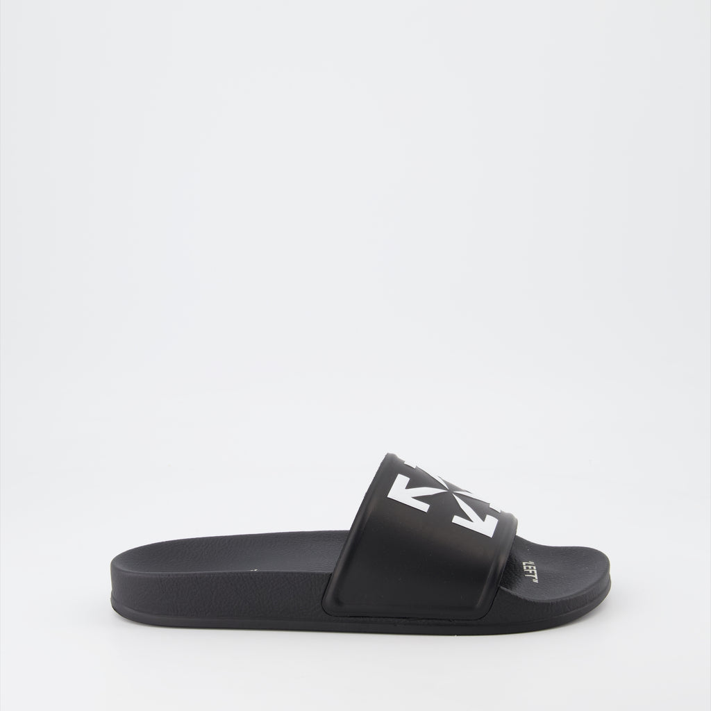Sapatos abertos Claquettes Arrow Off-White Preto Homme
