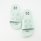 Sapatos abertos Claquettes Arrow Off-White Verde Homme