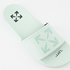 Sapatos abertos Claquettes Arrow Off-White Verde Homme