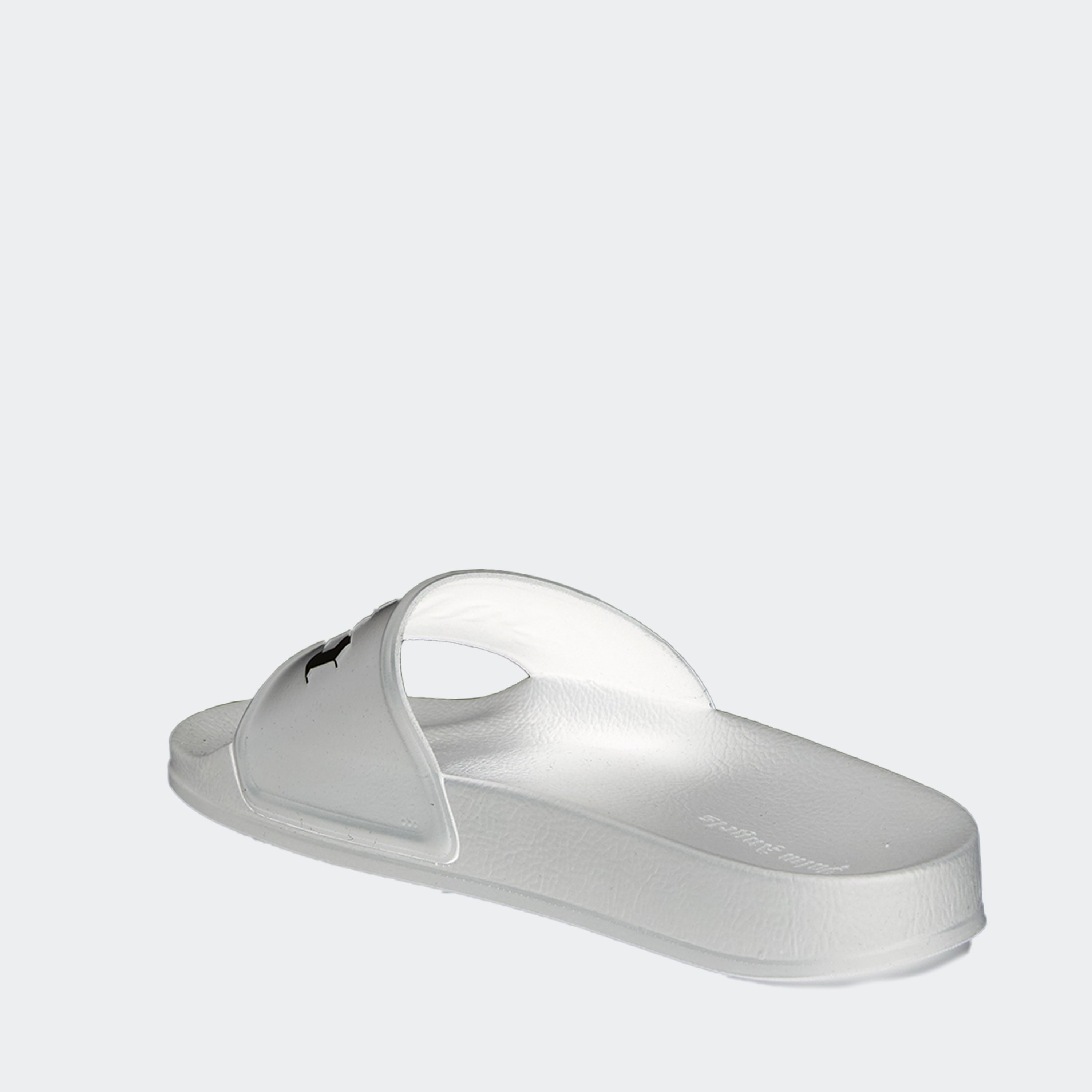 Offene schuhe Claquettes à logo Palm Angels Weiß Homme