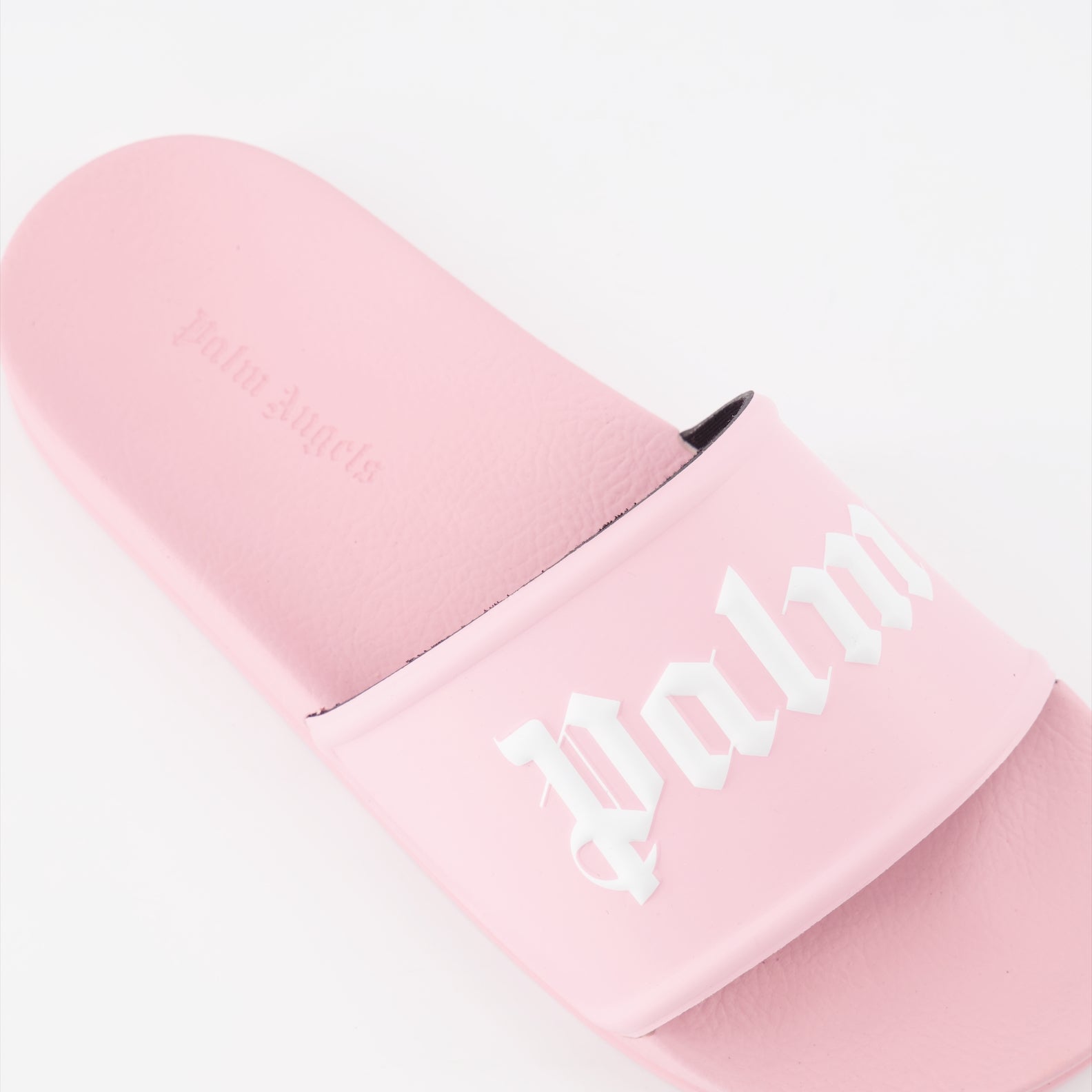 Offene schuhe Claquettes à logo Palm Angels Rosa Femme