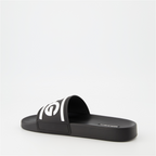 Zapatos abiertos Claquettes DG Dolce & Gabbana Negro Homme