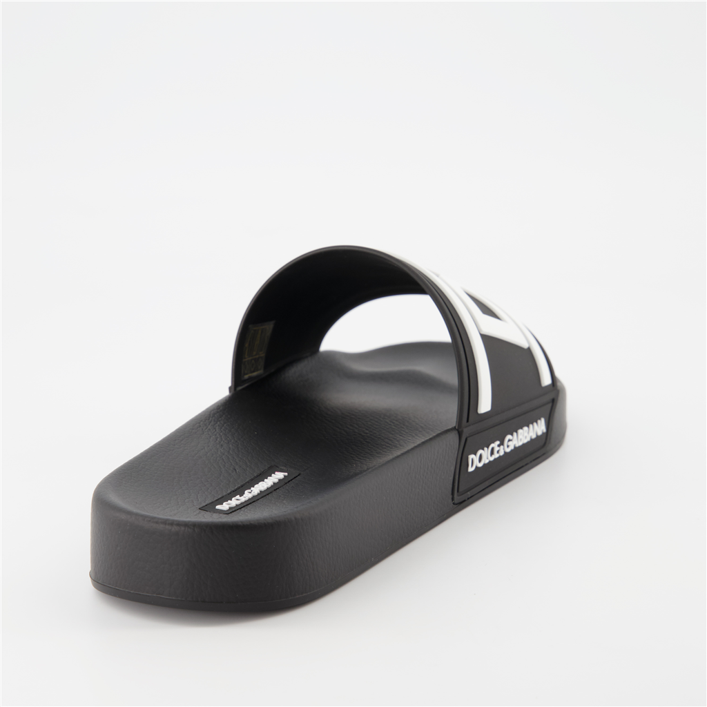 Zapatos abiertos Claquettes DG Dolce & Gabbana Negro Homme