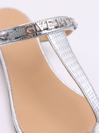 Zapatos abiertos Claquettes Elba Gris Givenchy Gris Femme