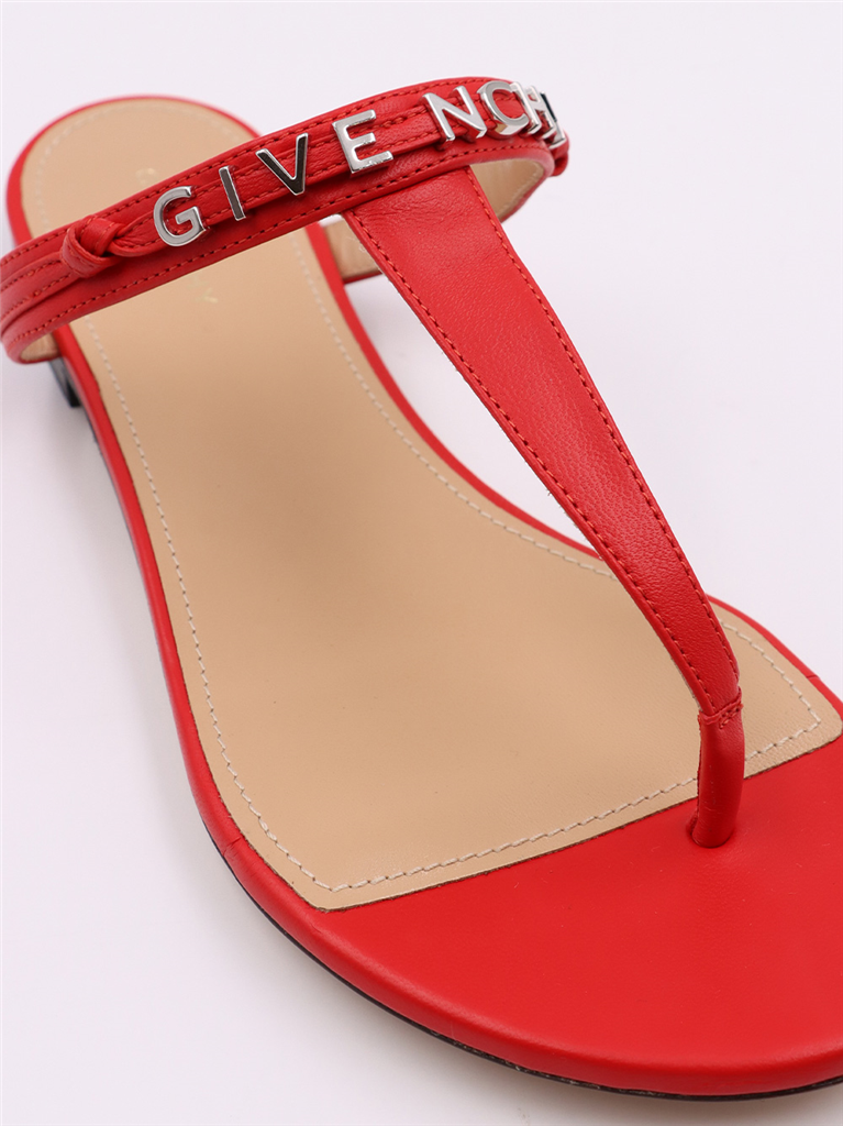 Tênis Claquettes Elba Givenchy Vermelho Femme
