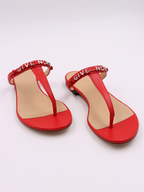 Tênis Claquettes Elba Givenchy Vermelho Femme