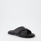 Chaussures ouvertes Claquettes Dior Alias Dior Noir Homme