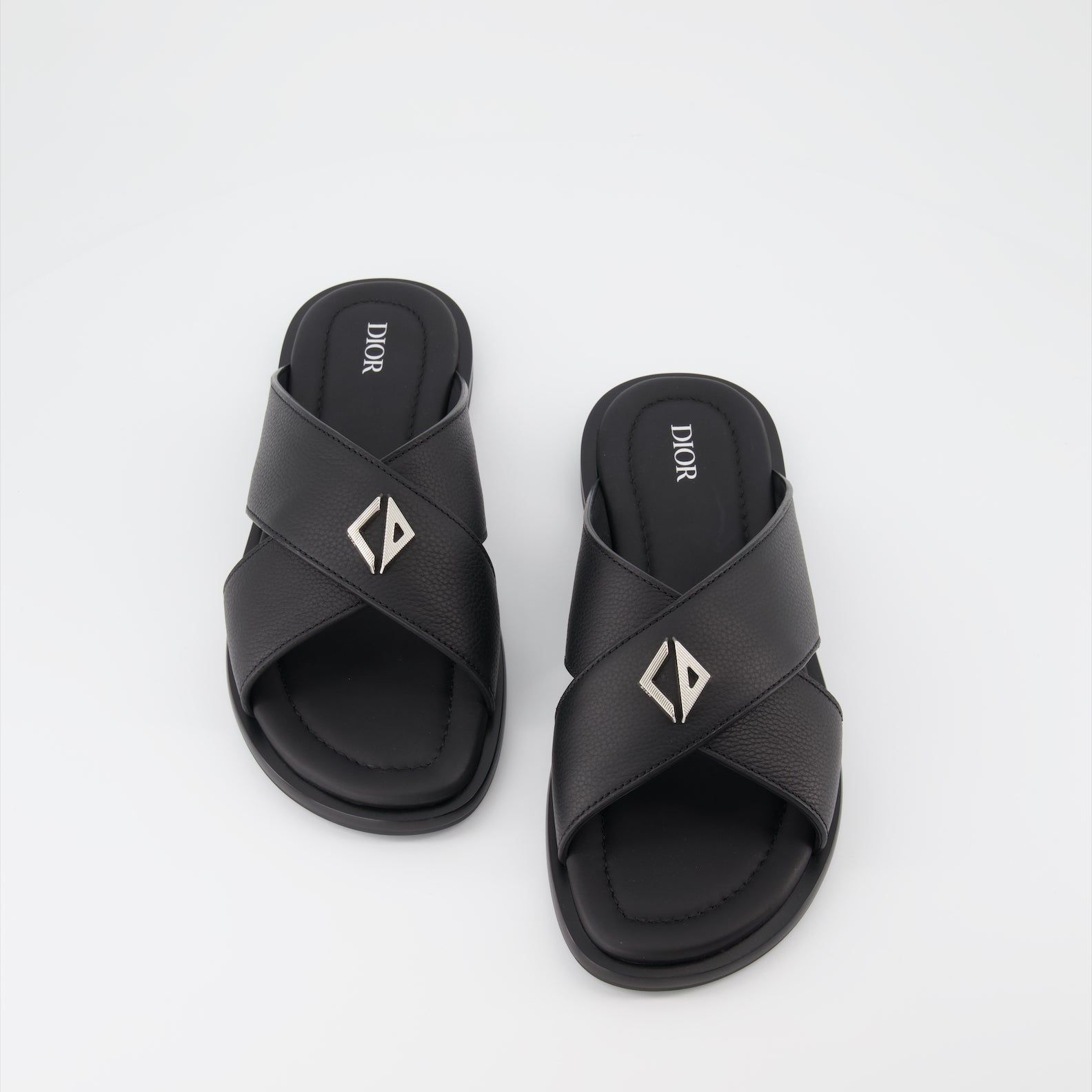 Chaussures ouvertes Claquettes Dior Alias Dior Noir Homme