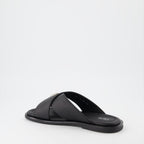Chaussures ouvertes Claquettes Dior Alias Dior Noir Homme
