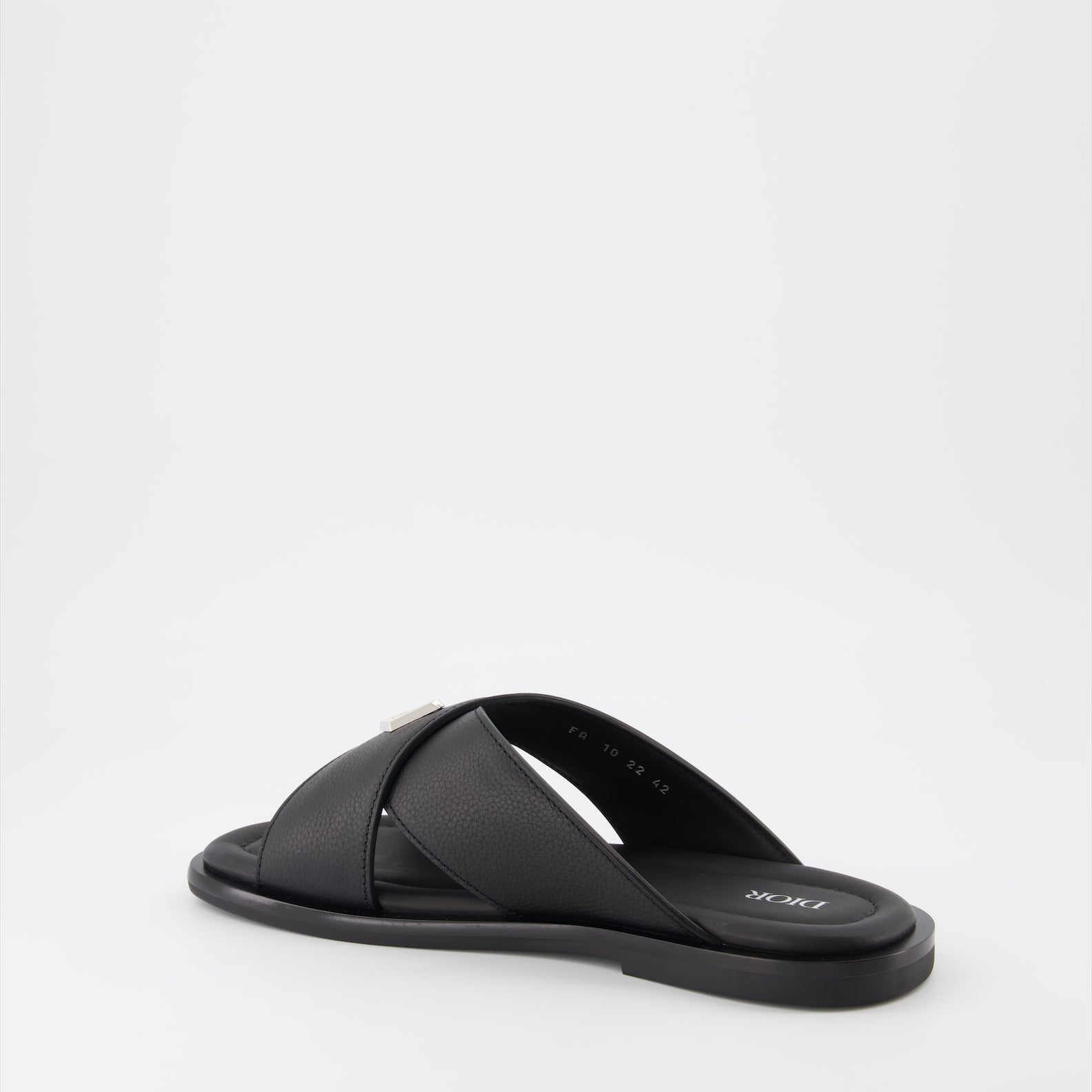 Chaussures ouvertes Claquettes Dior Alias Dior Noir Homme