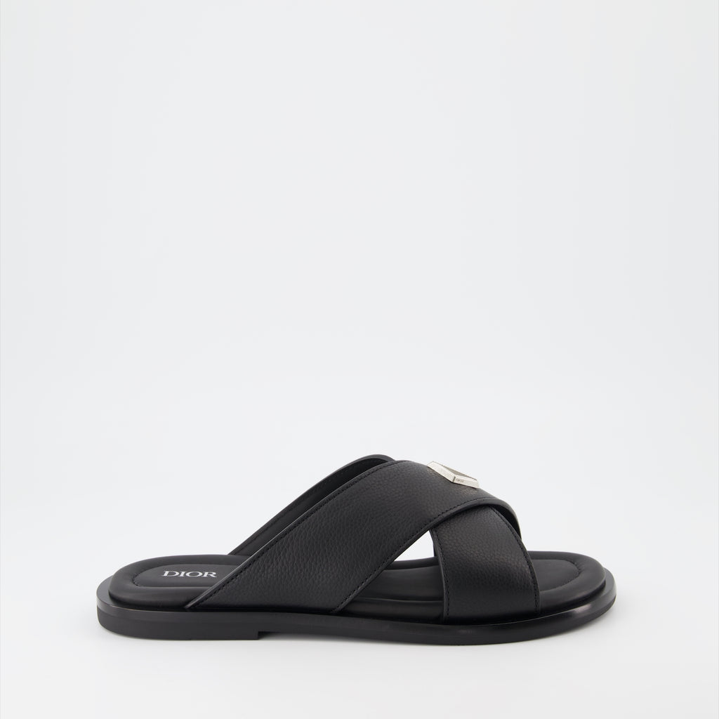 Chaussures ouvertes Claquettes Dior Alias Dior Noir Homme