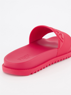 Sapatos abertos Claquettes FF Fendi Vermelho Homme