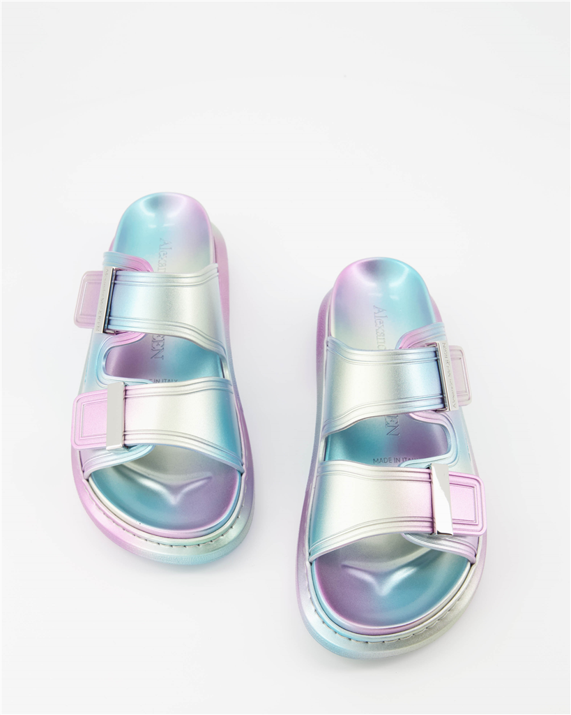 Tênis Claquettes holographiques Alexander McQueen Multicolorido Femme