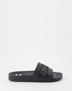 Zapatos abiertos Claquettes Industrial Off-White Negro Homme