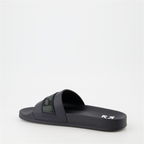 Zapatos abiertos Claquettes Industrial Off-White Negro Homme