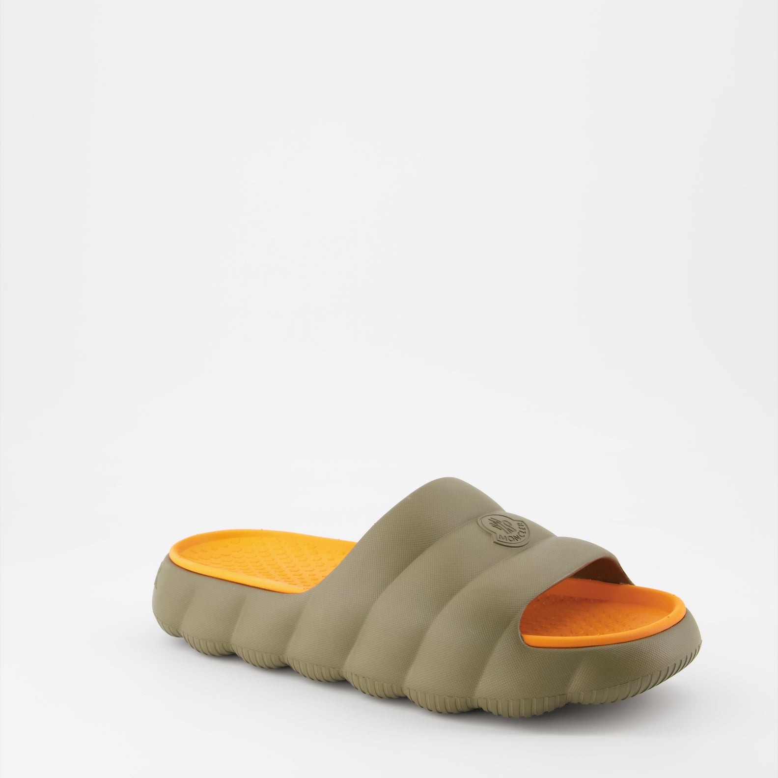 Sapatos abertos Claquettes Lilo Moncler Cáqui Homme