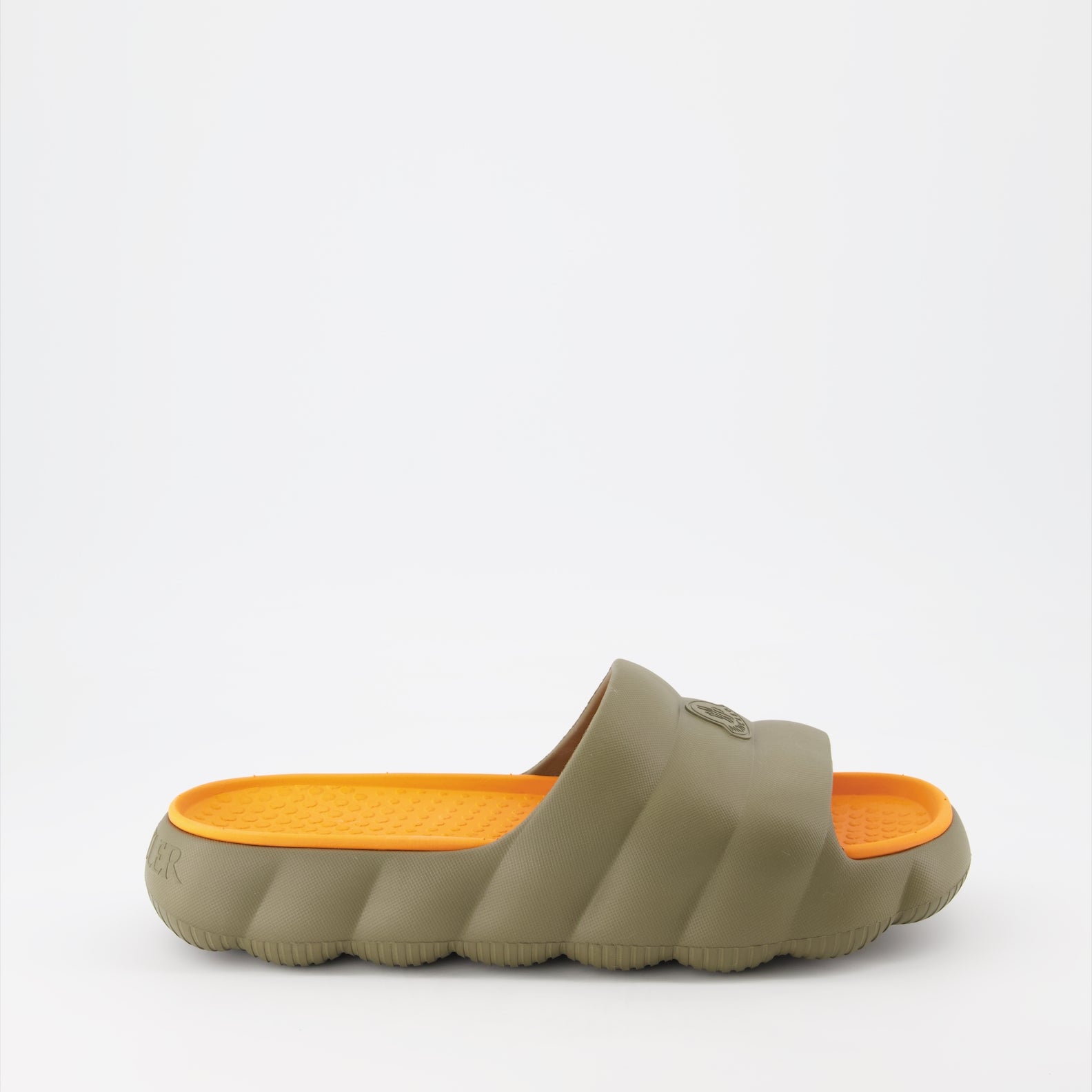 Sapatos abertos Claquettes Lilo Moncler Cáqui Homme