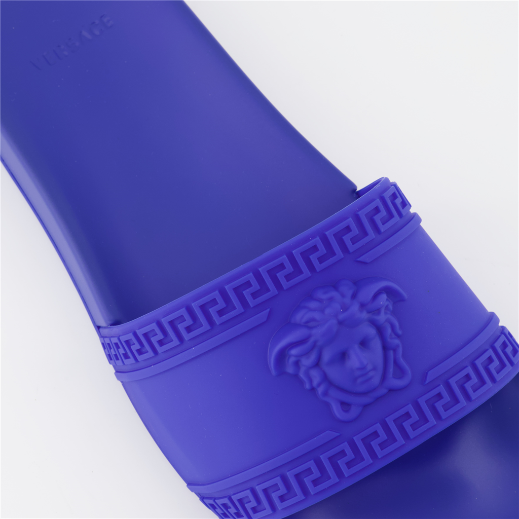 Zapatos abiertos Claquettes Medusa Versace Azul Homme