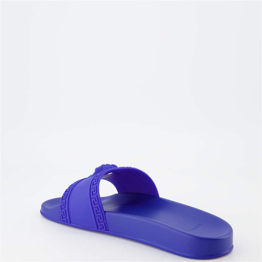 Zapatos abiertos Claquettes Medusa Versace Azul Homme