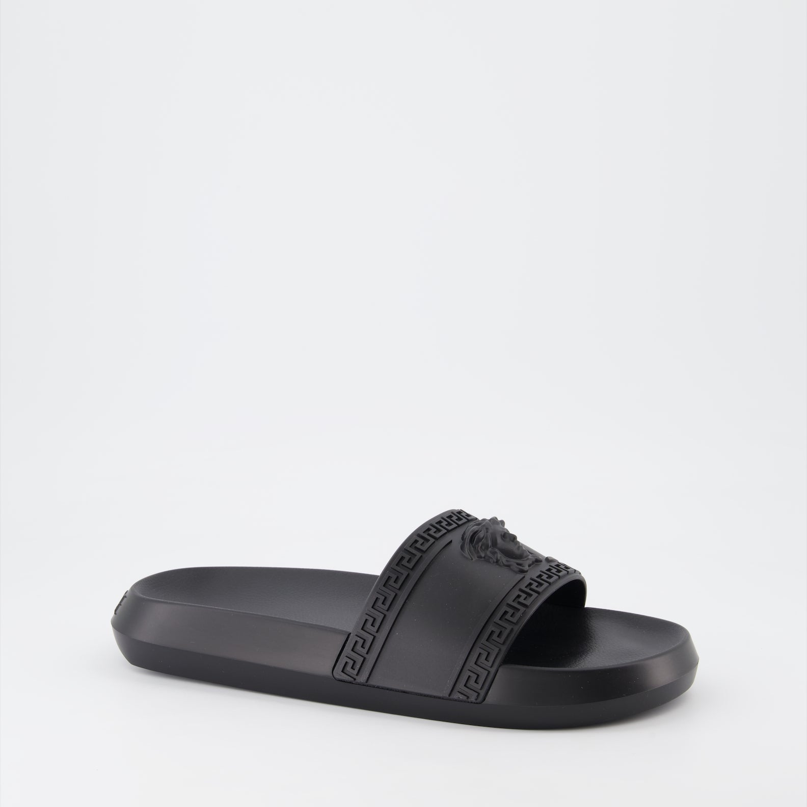 Sapatos abertos Claquettes Medusa Versace Preto Homme