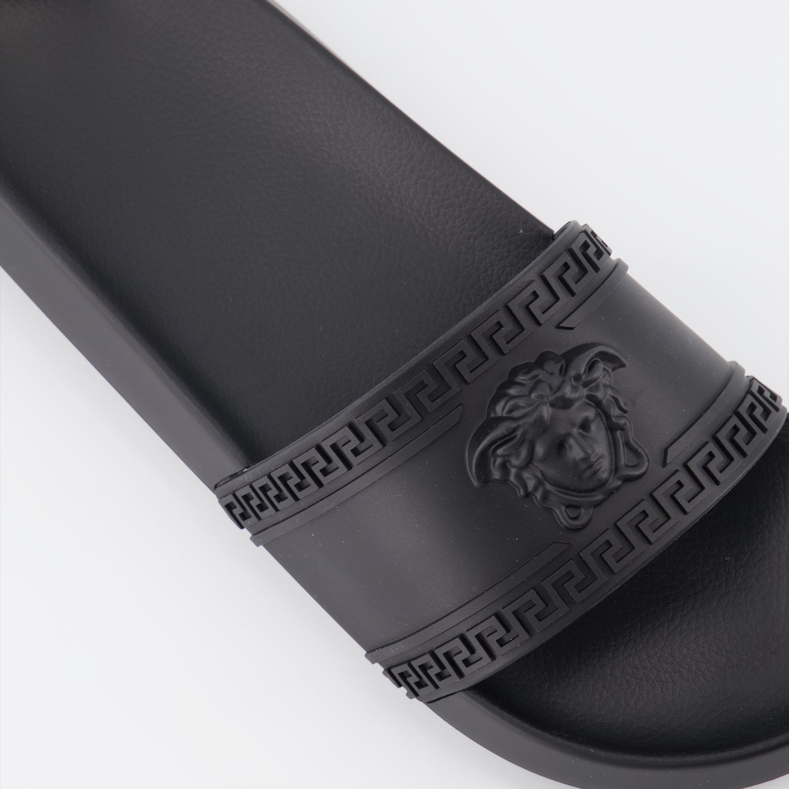 Sapatos abertos Claquettes Medusa Versace Preto Homme