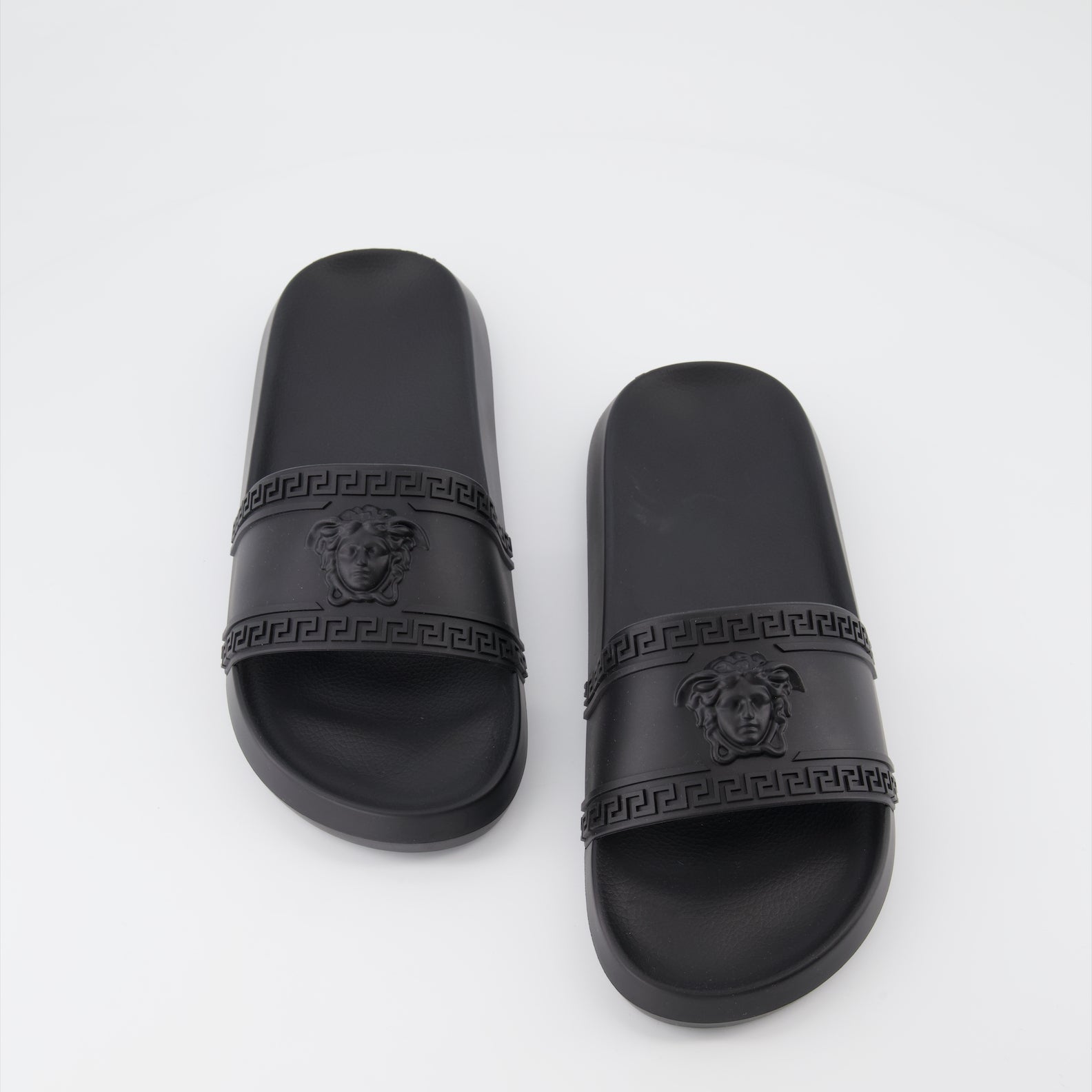 Sapatos abertos Claquettes Medusa Versace Preto Homme