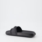 Zapatos abiertos Claquettes Medusa Versace Negro Homme