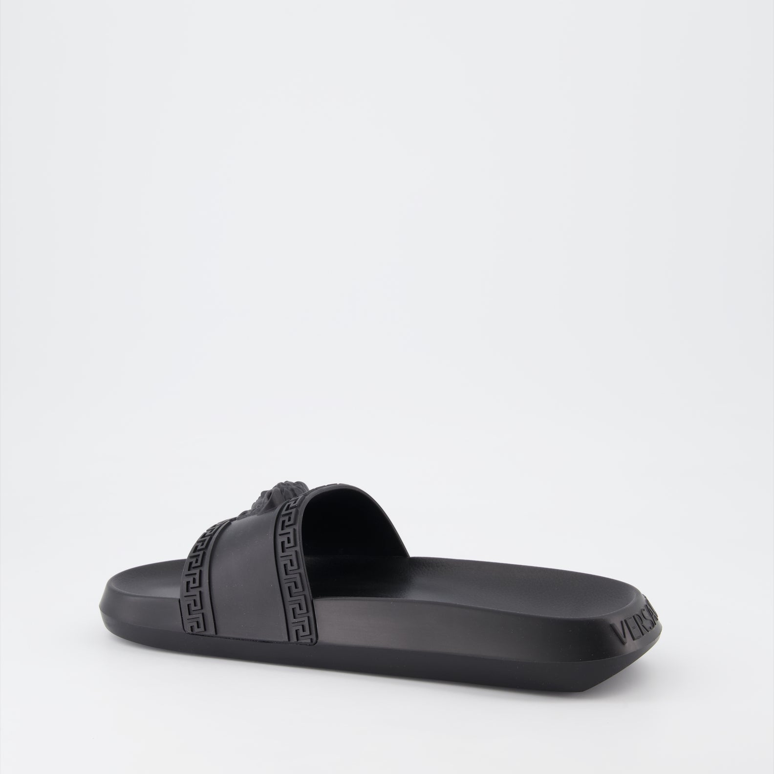 Sapatos abertos Claquettes Medusa Versace Preto Homme