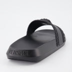 Zapatos abiertos Claquettes Medusa Versace Negro Homme