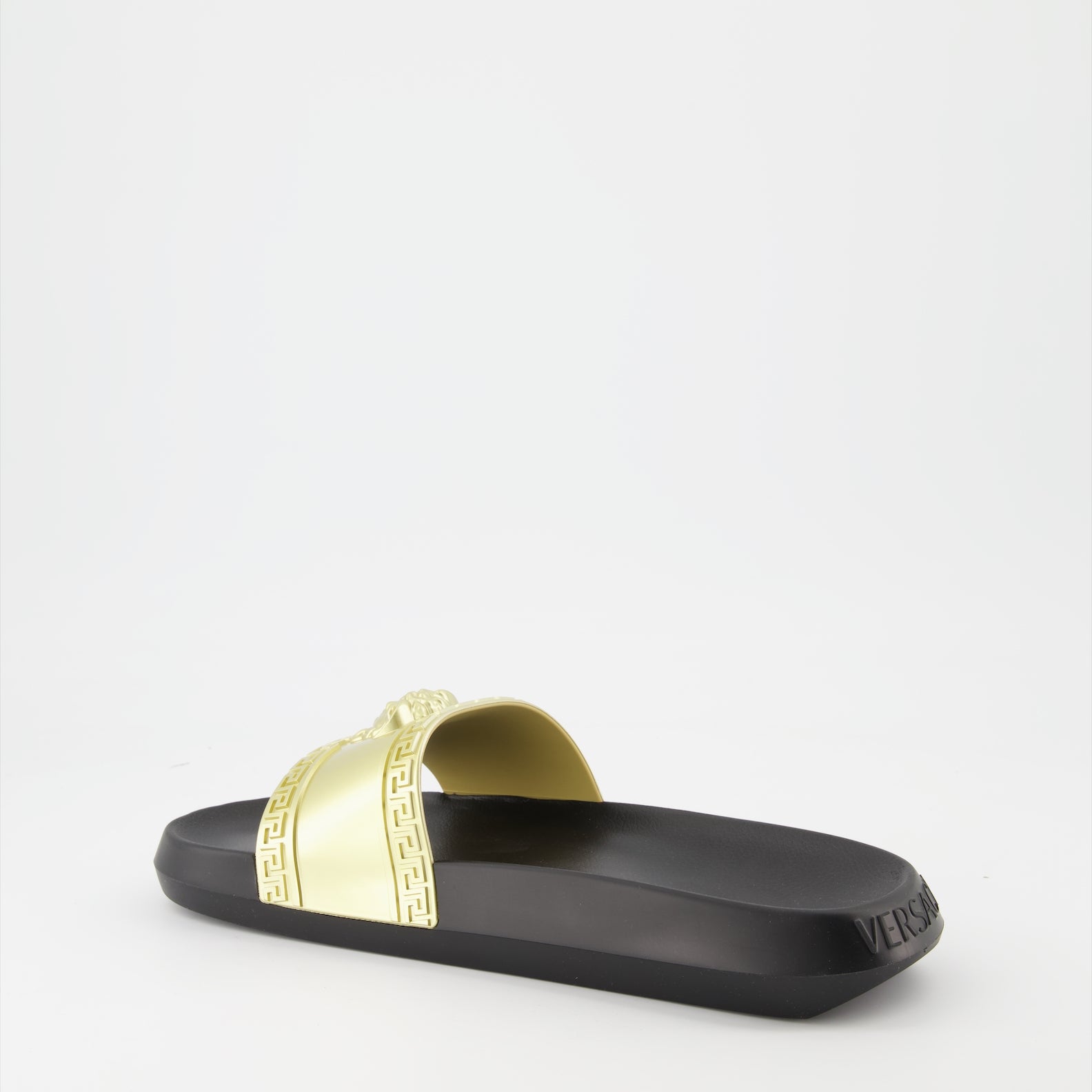 Sapatos abertos Claquettes Medusa Head Versace Ouro Homme