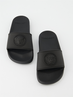 Sapatos Claquettes Medusa Versace Preto Crianças