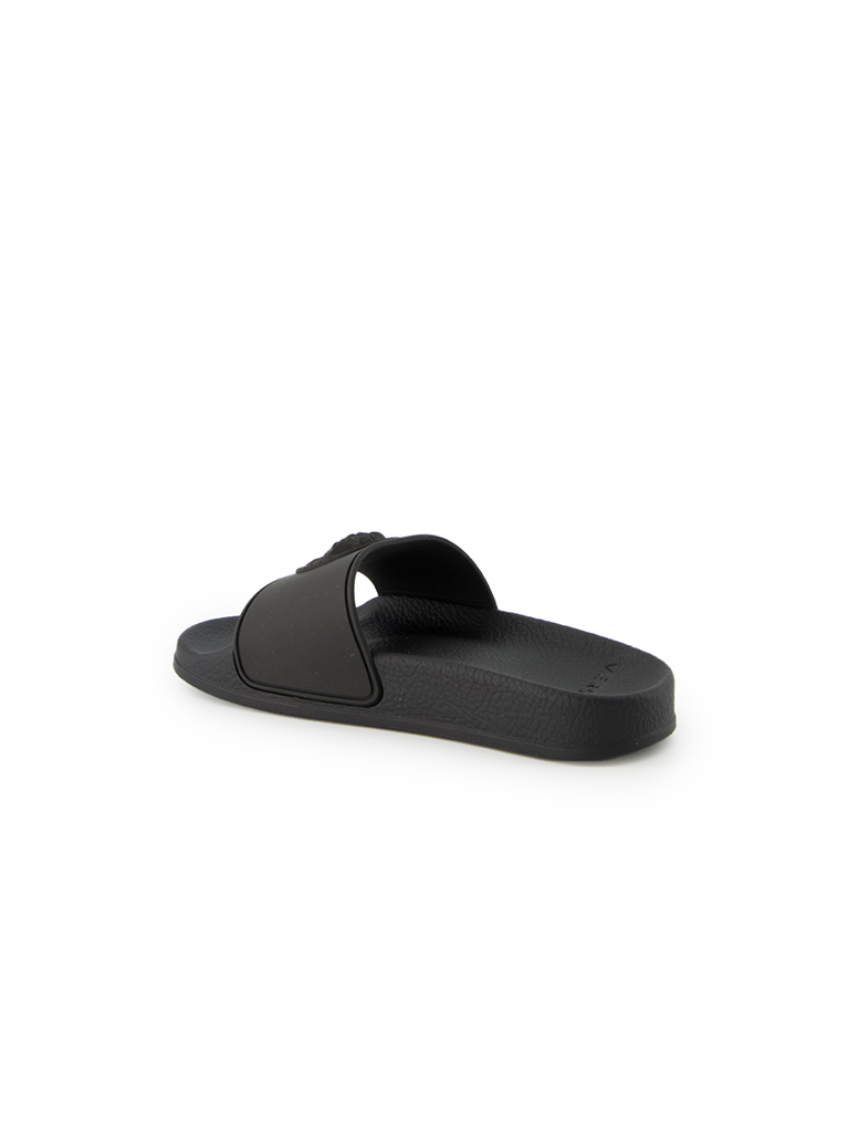 Sapatos Claquettes Medusa Versace Preto Crianças