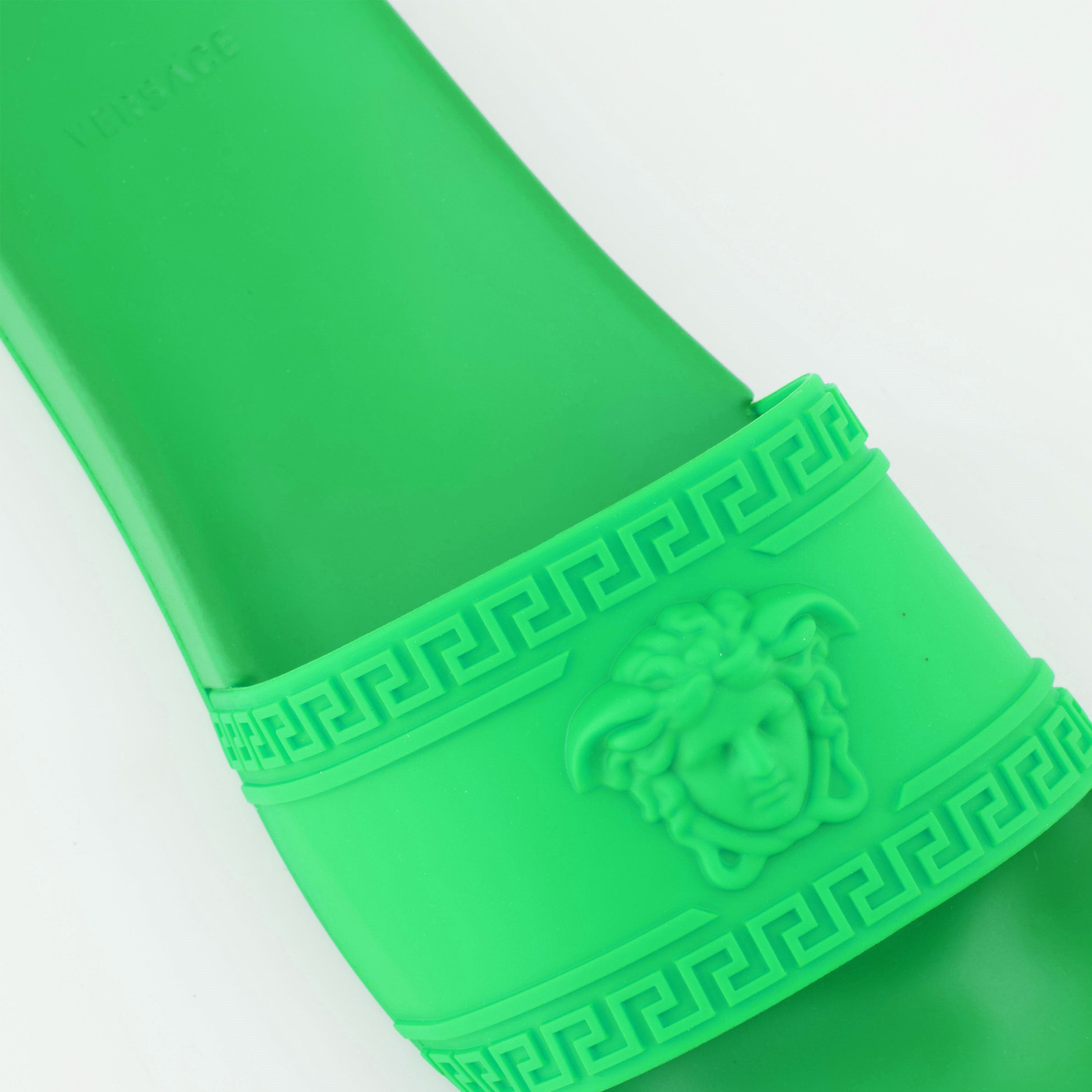 Sapatos abertos Claquettes Medusa Versace Verde Homme