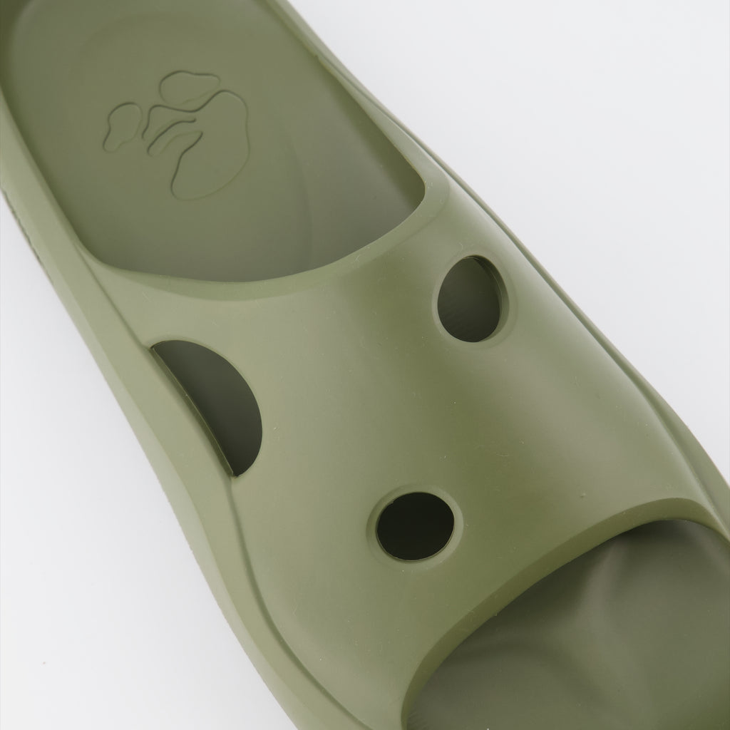 Sapatos abertos Claquettes Meteor Off-White Verde Homme