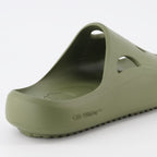 Sapatos abertos Claquettes Meteor Off-White Verde Homme
