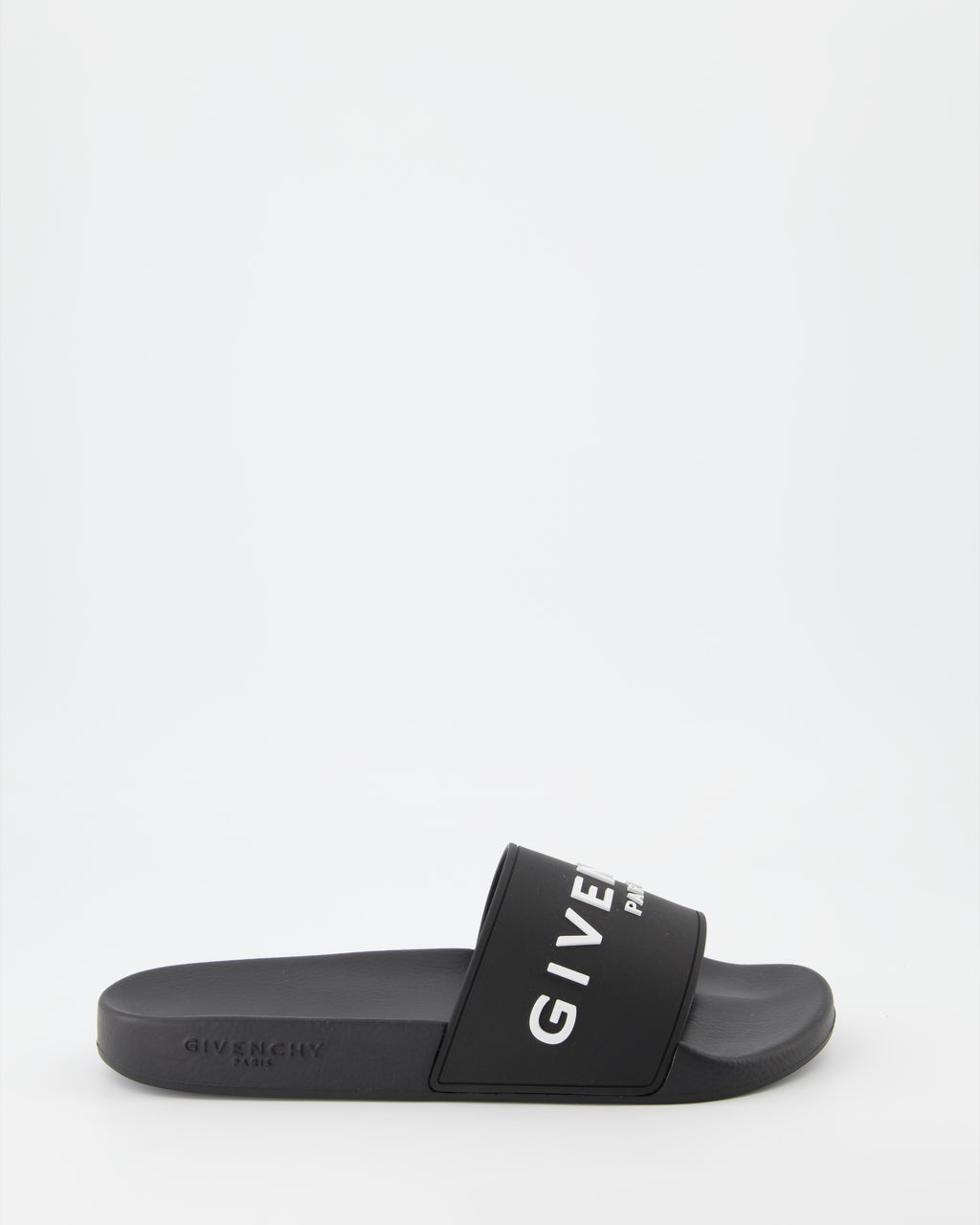 Offene schuhe Claquettes à logo Givenchy Schwarz Homme