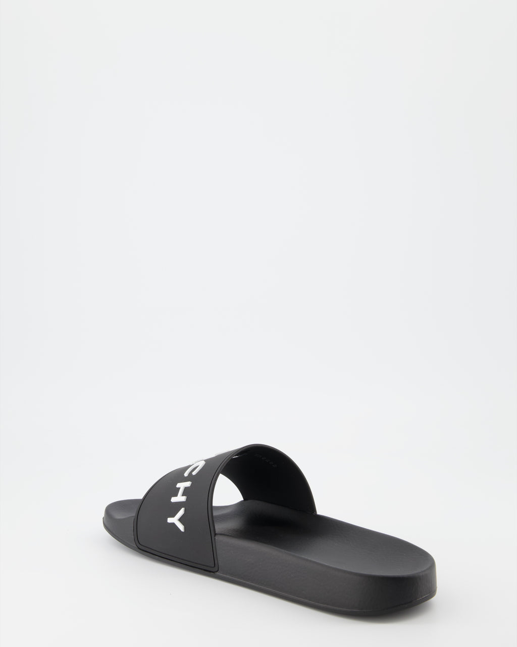 Offene schuhe Claquettes à logo Givenchy Schwarz Homme