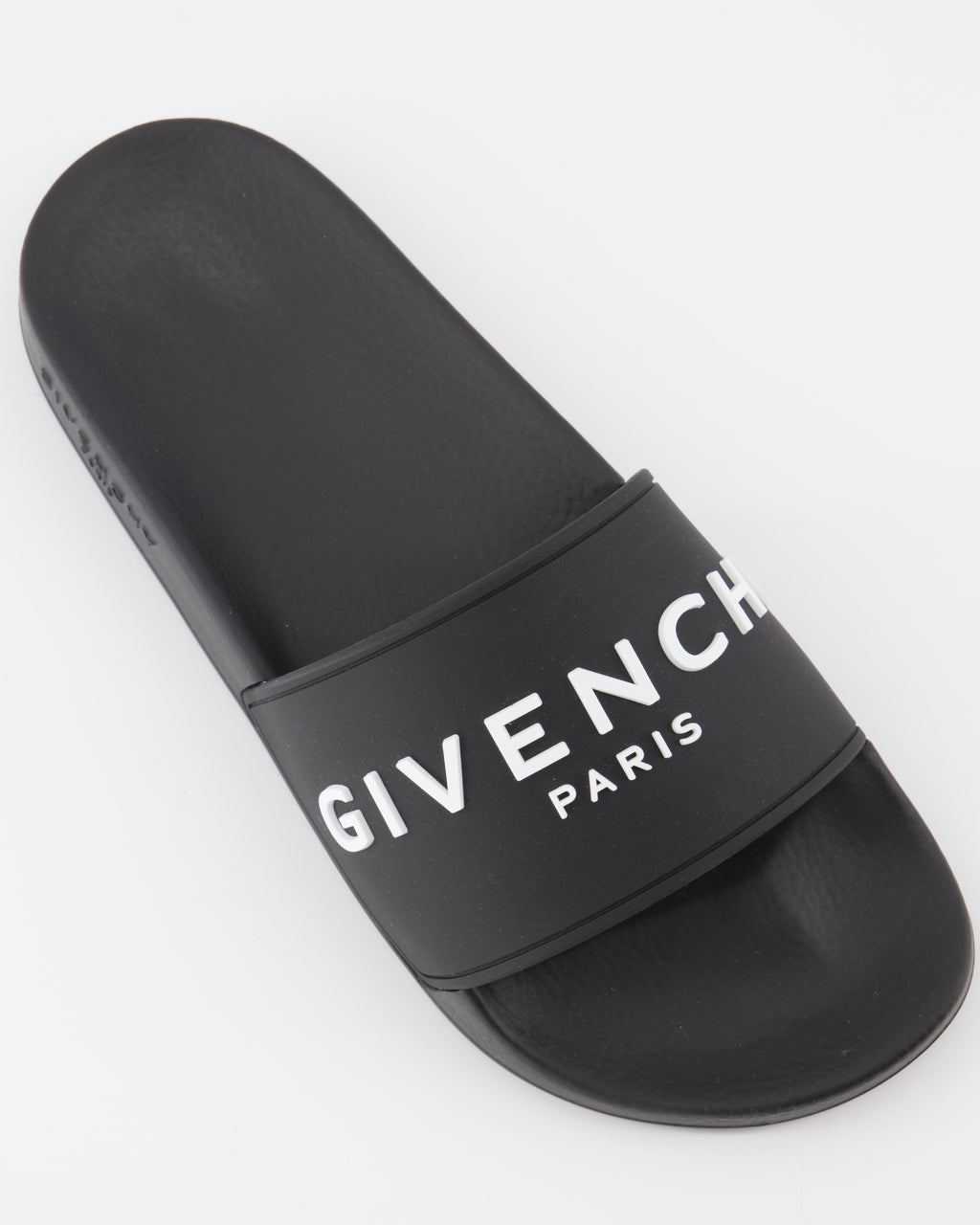 Offene schuhe Claquettes à logo Givenchy Schwarz Femme