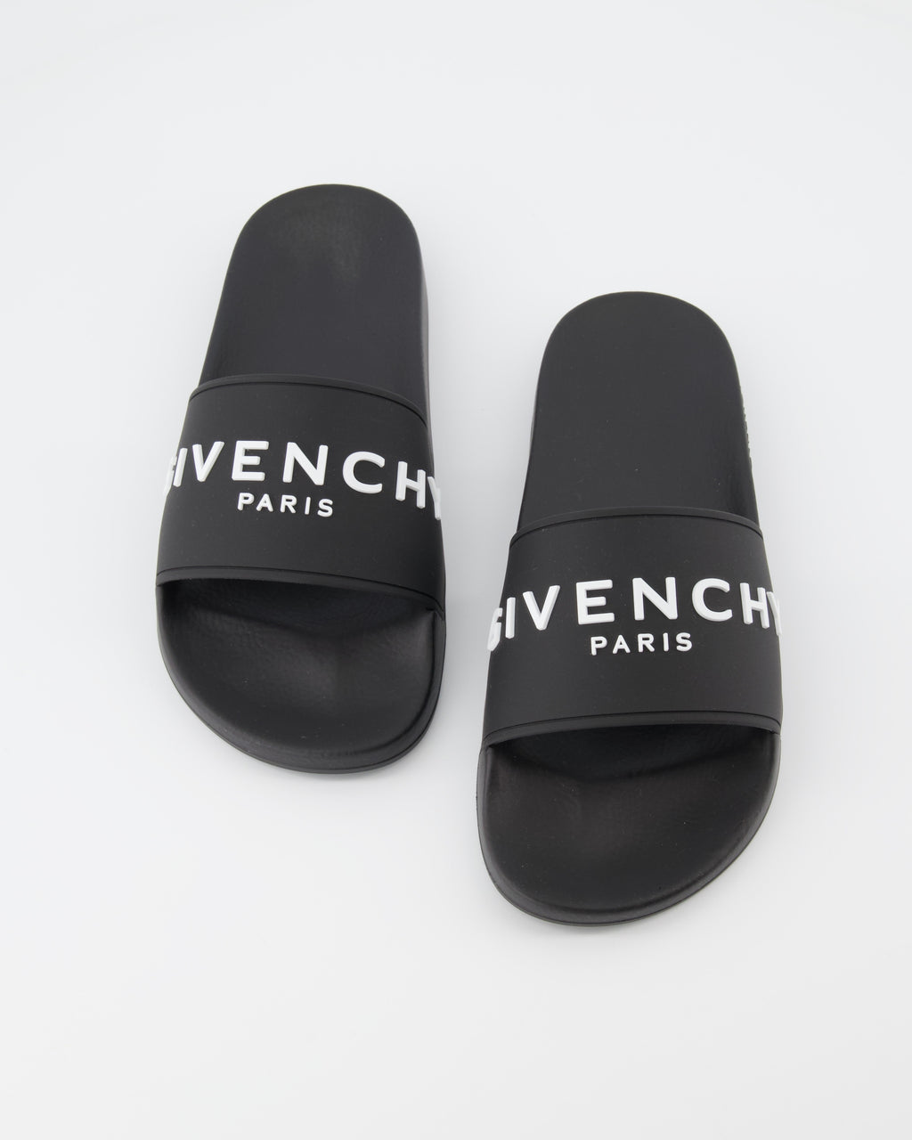 Offene schuhe Claquettes à logo Givenchy Schwarz Femme