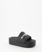 Zapatos de plataforma Claquettes à plateforme Givenchy Negro Femme