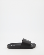 Zapatos abiertos Claquettes Off Stamp Off-White Negro Femme