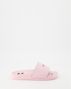 Sapatos abertos Claquettes Off Stamp Rose Off-White Rosa Femme