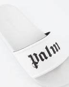 Sapatos abertos Claquettes Pool Palm Angels Branco Femme