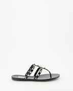 Sapatos abertos Claquettes Rockstud Valentino Garavani Preto Femme