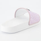 Offene schuhe Claquettes à logo Giuseppe Zanotti Rosa Femme