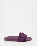 Sapatos abertos Claquettes Medusa Versace Roxo Homme