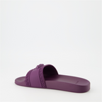 Sapatos abertos Claquettes Medusa Versace Roxo Homme