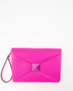 Bolsas pequenas Clutch One Stud Valentino Garavani Rosa Femme