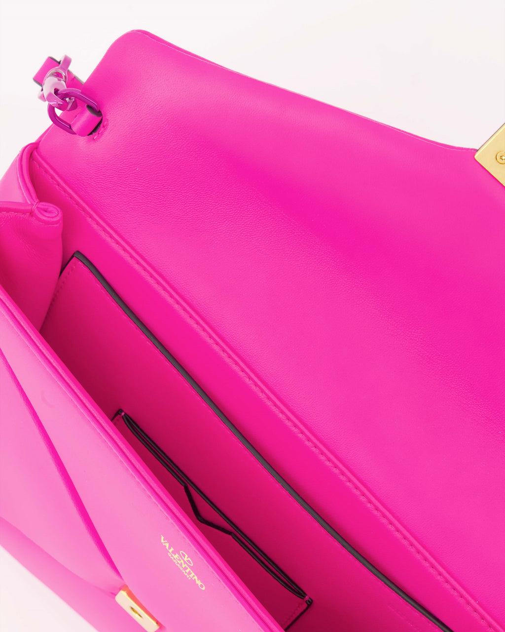 Bolsas pequenas Clutch One Stud Valentino Garavani Rosa Femme